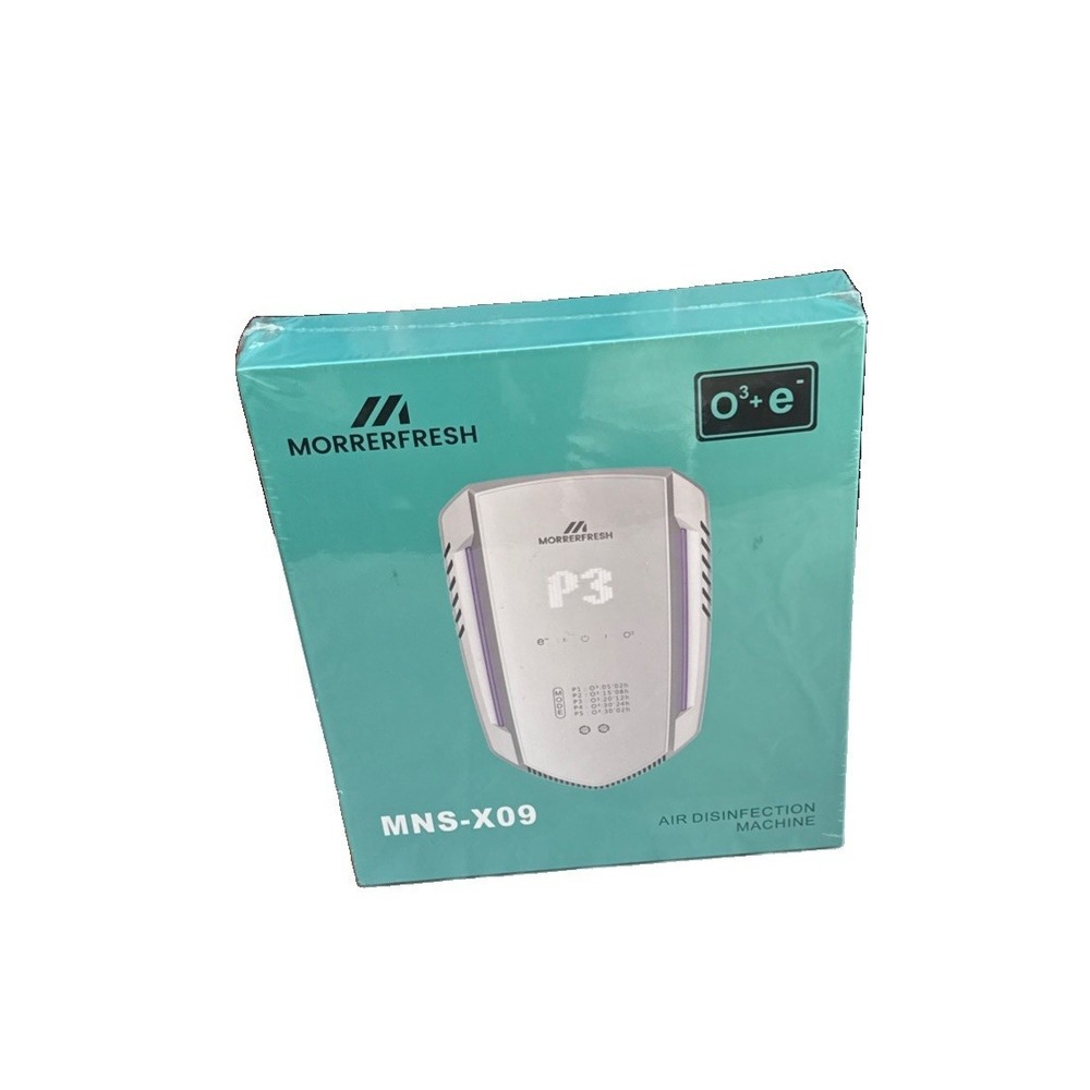 Morrerfresh MNS-X09 White Corded Electric Button Control Portable Air Purifier